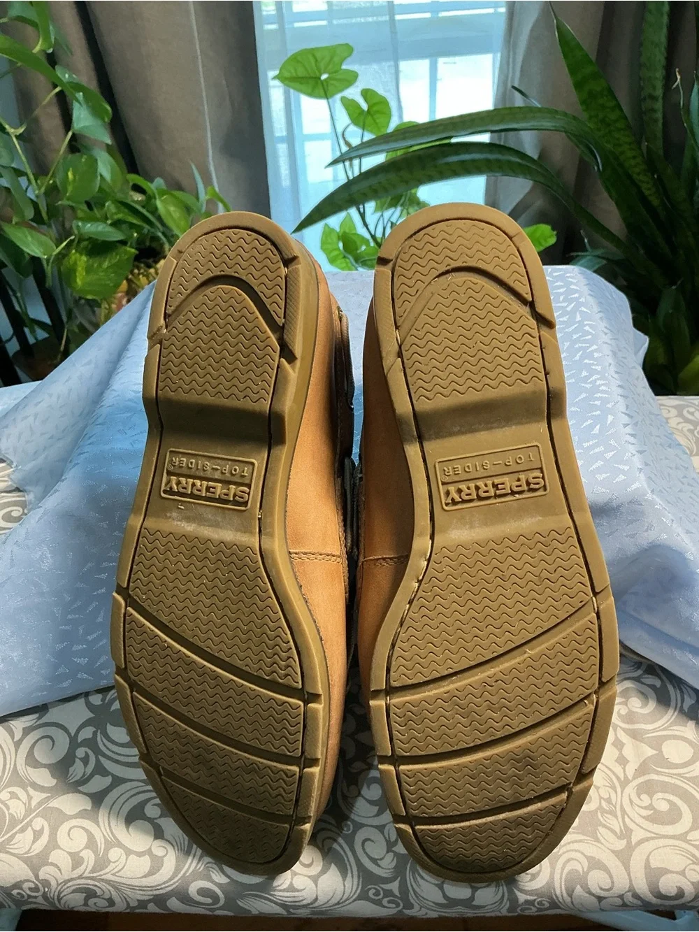 Sperry Chestnut Leather 2-Eye Boat Shoes